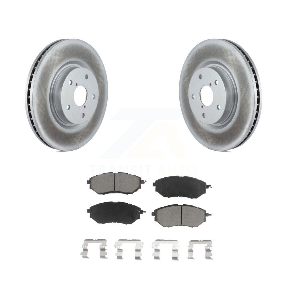Coated Upgrade Brake Kit For 2012 Subaru Tribeca KGC-101341 Transit Auto
