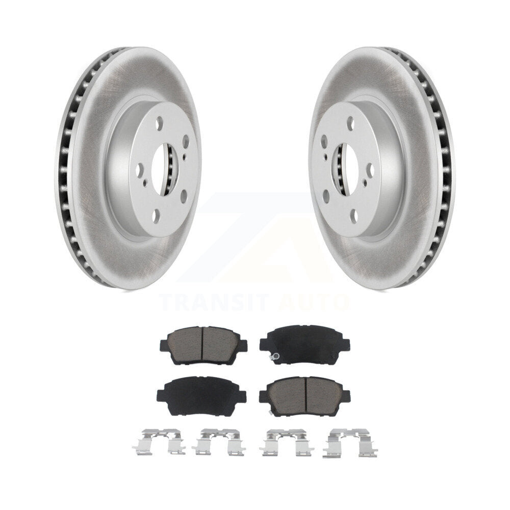 Coated Upgrade Brake Kit For 2004 Toyota Prius KGC-101946 Transit Auto