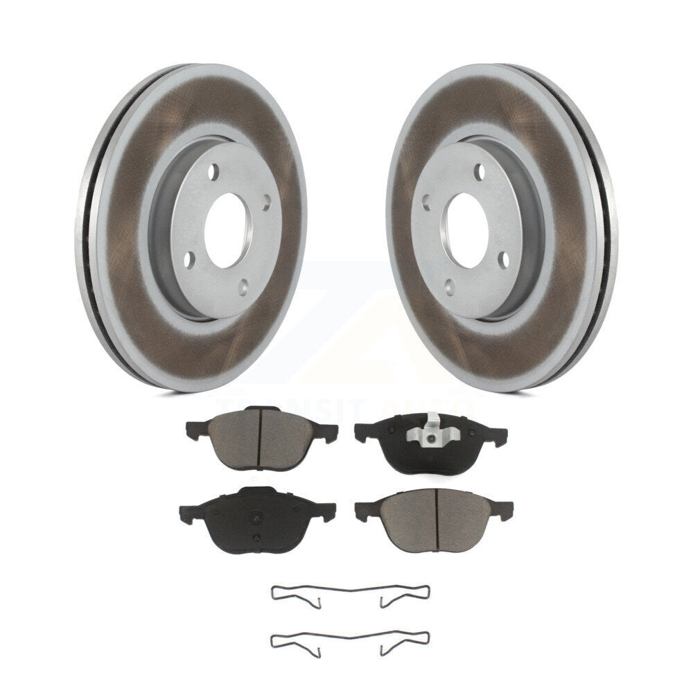 Coated Upgrade Brake Kit For 2005 Ford Focus Disc rear brakes KGC-100890 Transit Auto