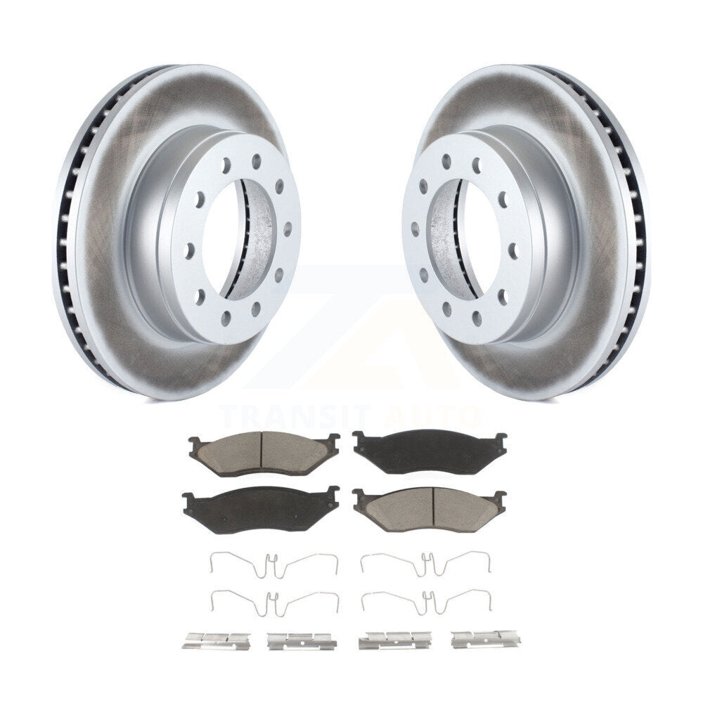 Coated Upgrade Brake Kit For 2006 Ford F-550 Super Duty KGC-102466 Transit Auto
