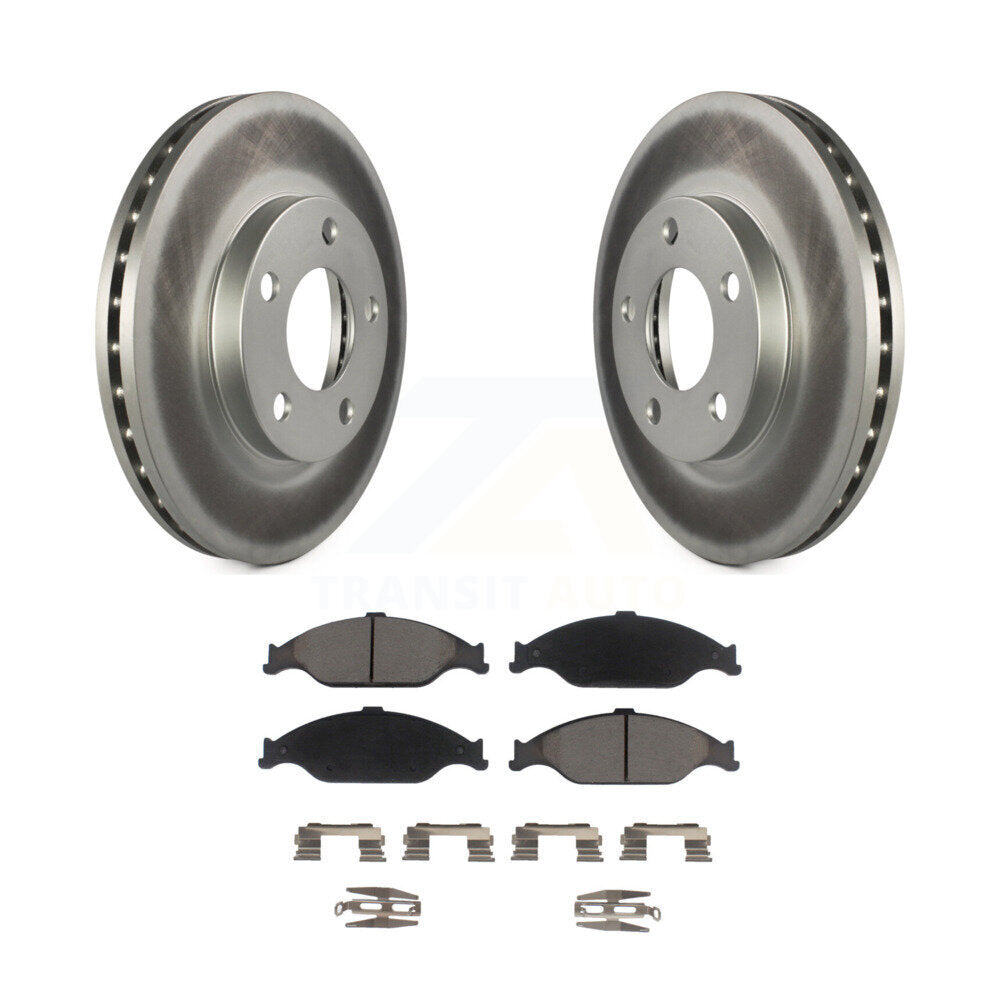 Coated Upgrade Brake Kit For 2004 Ford Mustang Base/GT/Mach 1 KGC-100947 Transit Auto