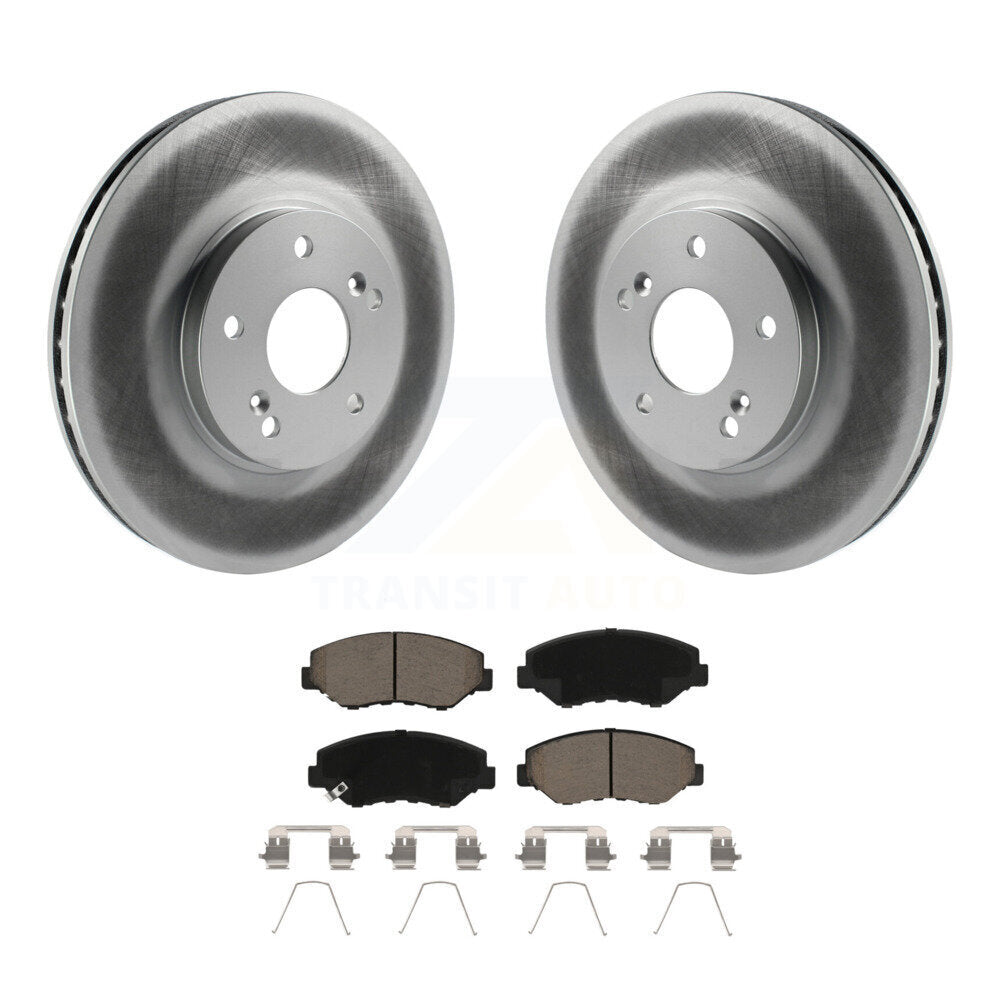 Coated Upgrade Brake Kit For 2005 Honda Pilot KGC-101058 Transit Auto