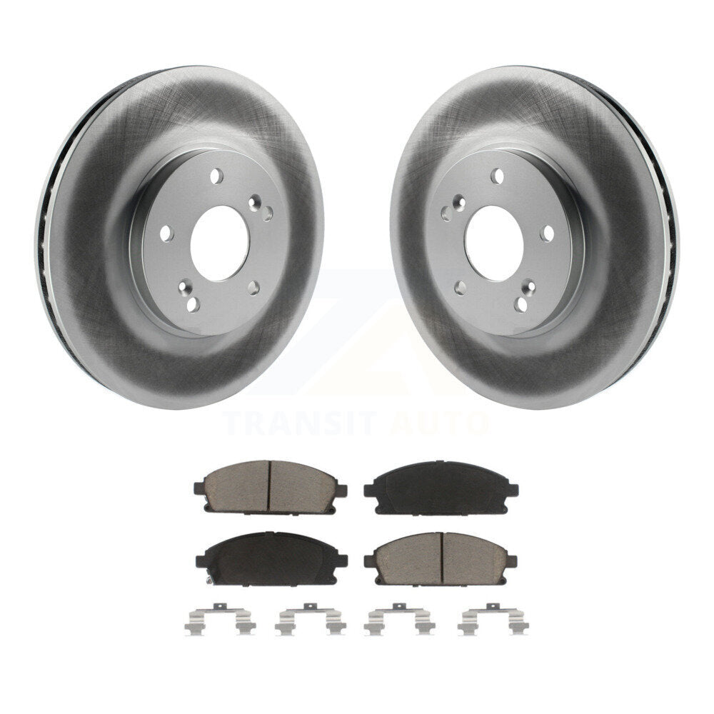 Coated Upgrade Brake Kit For 2005 Acura MDX KGC-101057 Transit Auto