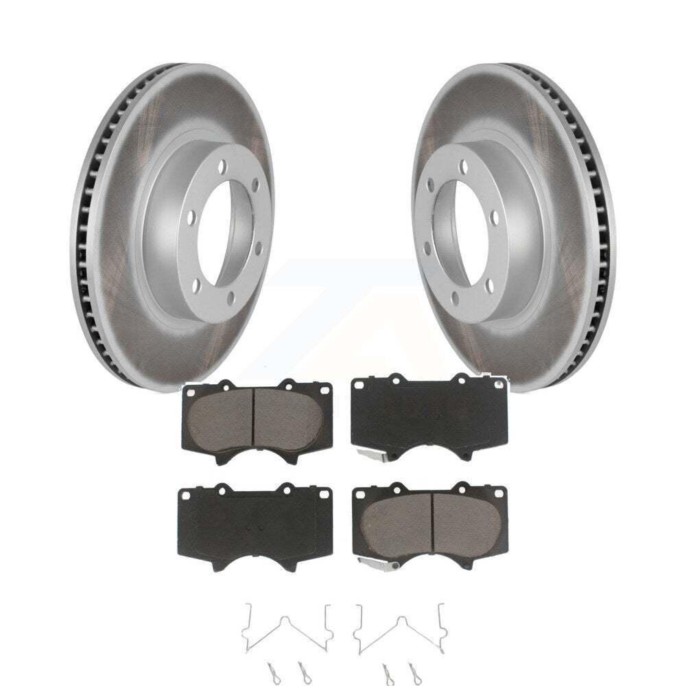 Coated Upgrade Brake Kit For 2004 Lexus GX470 KGC-101043 Transit Auto
