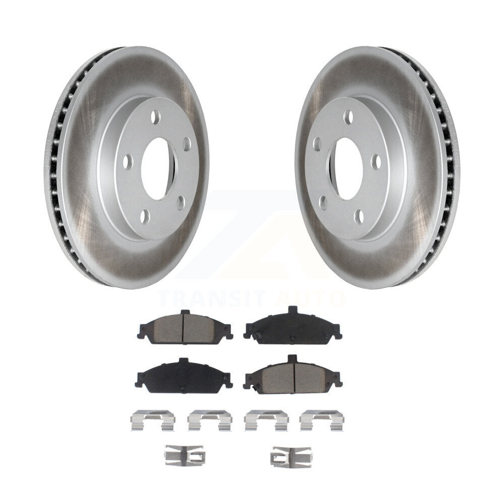 Coated Upgrade Brake Kit For 2004 Chevrolet Classic Base/LS Transit Auto