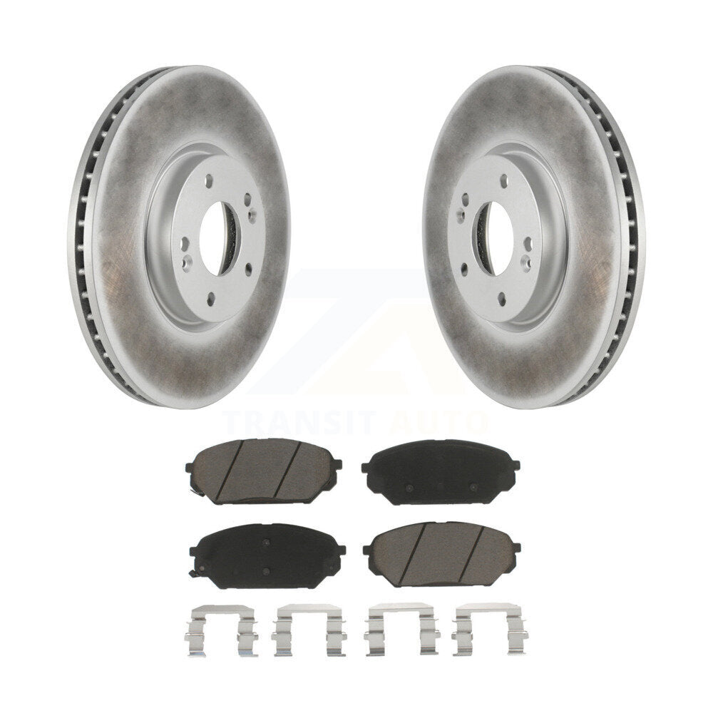 Coated Upgrade Brake Kit For 2009 Hyundai Veracruz KGC-101103 Transit Auto