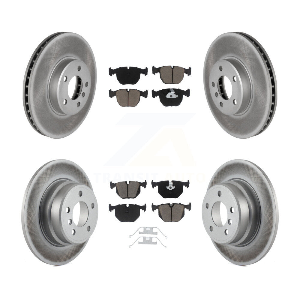 Coated Upgrade Brake Kit For 2005 BMW X5 3.0i KGC-100607 Transit Auto