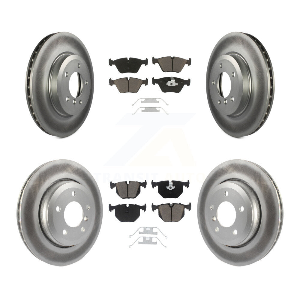 Coated Upgrade Brake Kit For 2005 BMW 330Ci KGC-100608 Transit Auto