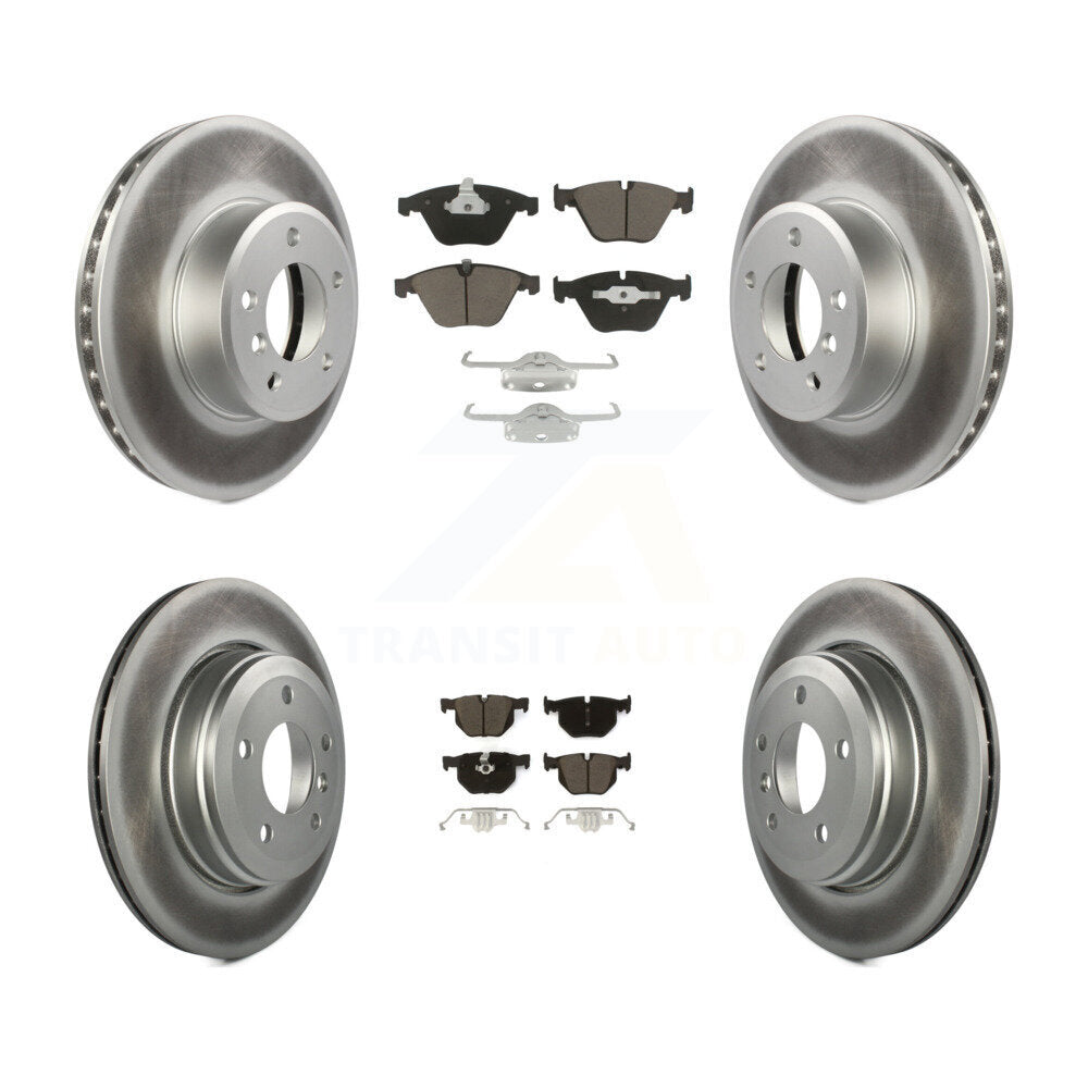 Coated Upgrade Brake Kit For 2005 BMW 525i Automatic transmission KGC-100623 Transit Auto