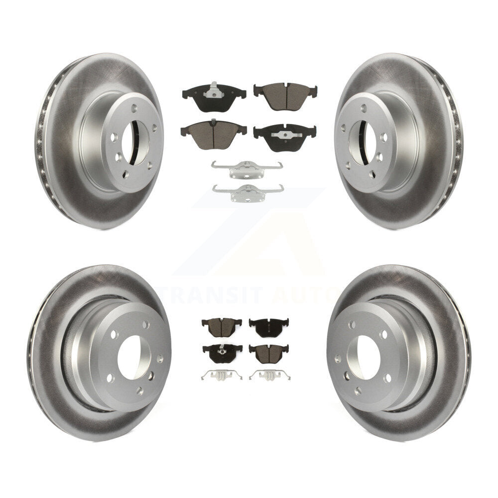 Coated Upgrade Brake Kit For 2010 BMW 528i KGC-100624 Transit Auto