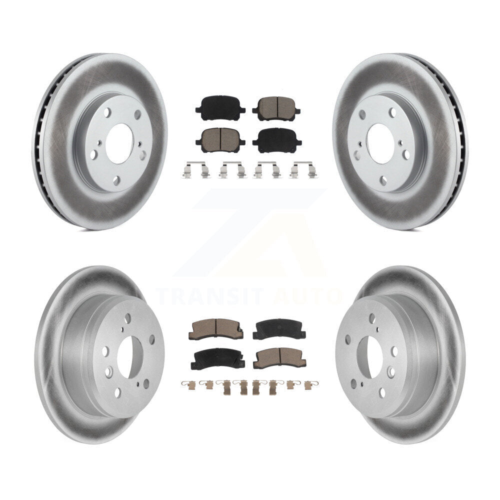 Coated Upgrade Brake Kit For 1997 Lexus ES300 KGC-100681 Transit Auto