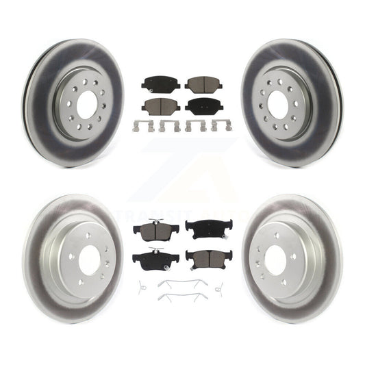 Coated Upgrade Brake Kit For 2016 Buick Envision With 315mm Diameter Rear Rotor KGC-100682 Transit Auto