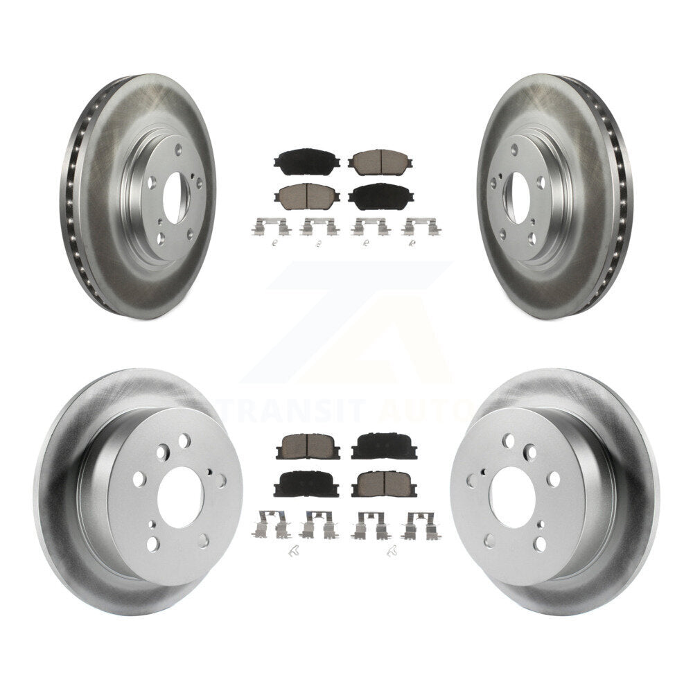 Coated Upgrade Brake Kit For 2004 Lexus ES330 KGC-100685 Transit Auto