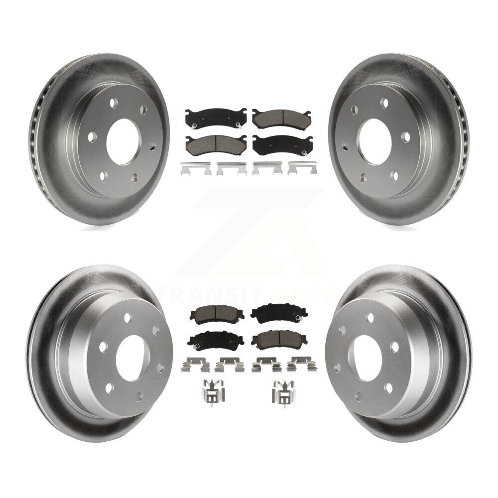 Coated Upgrade Brake Kit For 2005 Chevrolet Astro KGC-100686 Transit Auto