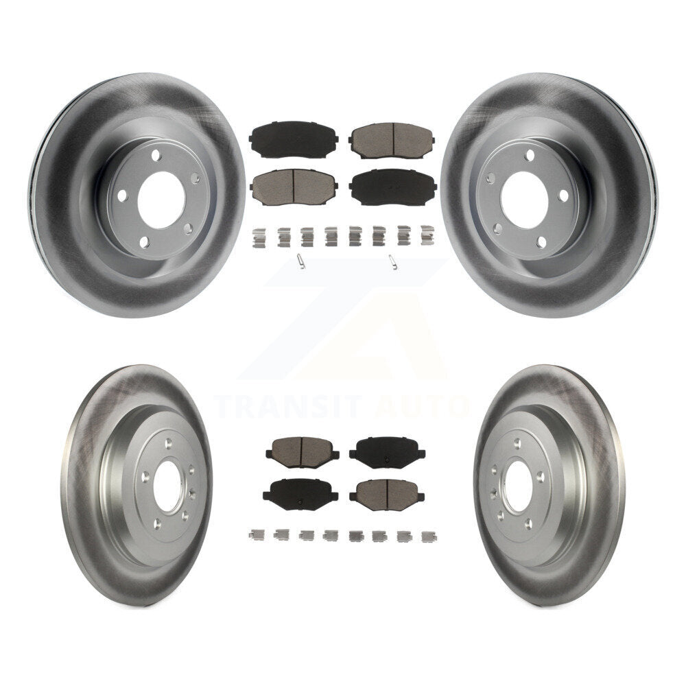 Coated Upgrade Brake Kit For 2011 Ford Edge KGC-100695 Transit Auto
