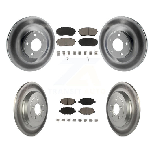 Coated Upgrade Brake Kit For 2011 Ford Edge KGC-100695 Transit Auto