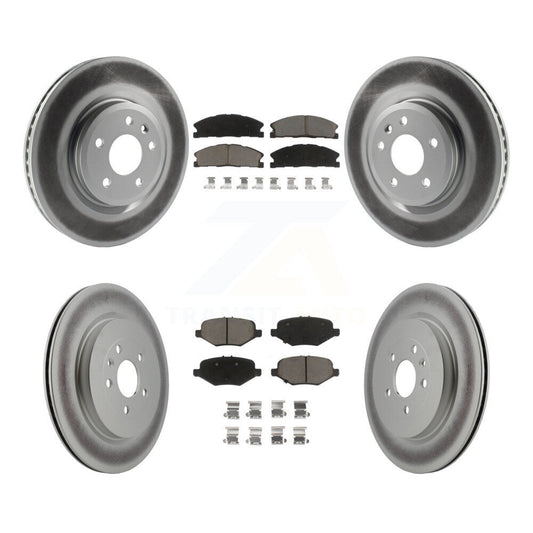 Coated Upgrade Brake Kit For 2013 Ford Explorer Sport. With Heavy Duty Brakes KGC-100700 Transit Auto