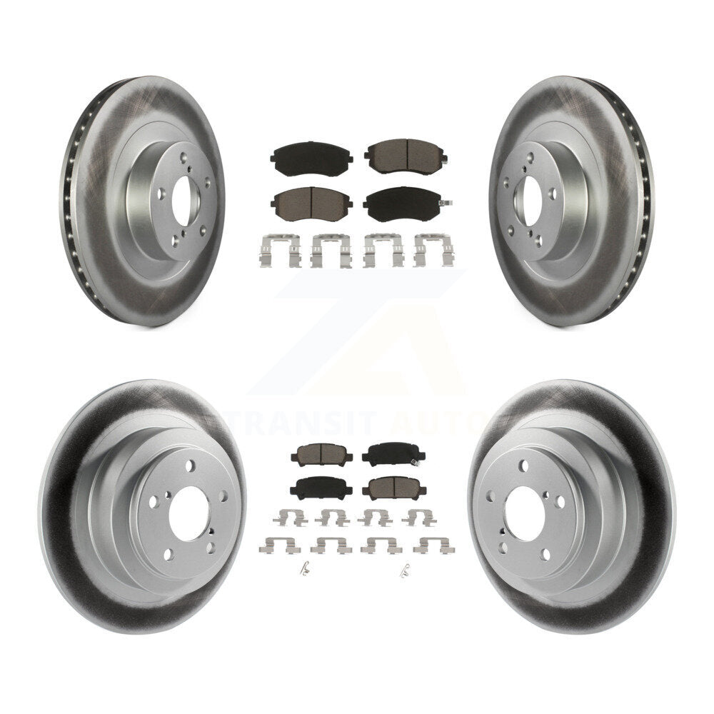 Coated Upgrade Brake Kit For 2004 Subaru Baja KGC-100714 Transit Auto
