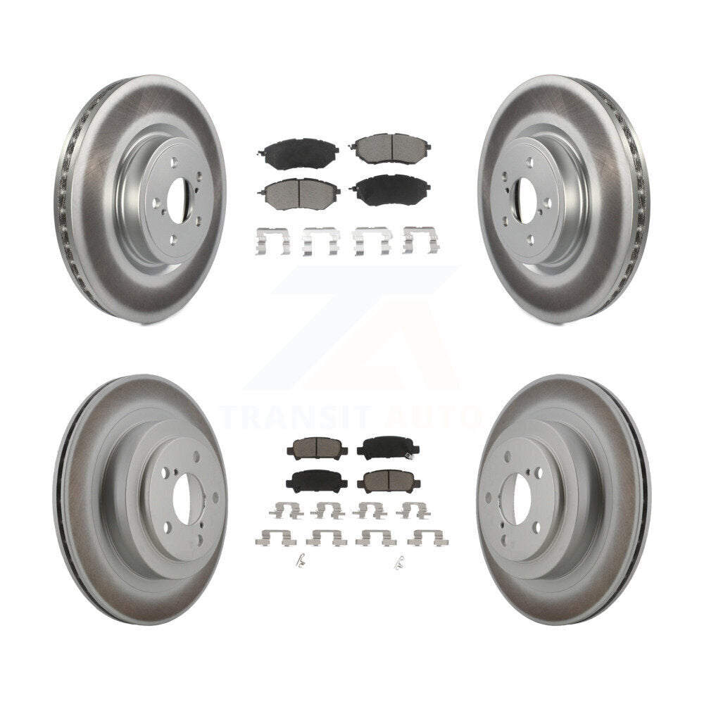 Coated Upgrade Brake Kit For 2005 Subaru Legacy GT KGC-100715 Transit Auto