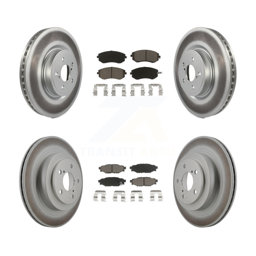 Coated Upgrade Brake Kit For 2005 Subaru Legacy GT Limited KGC-100716 Transit Auto