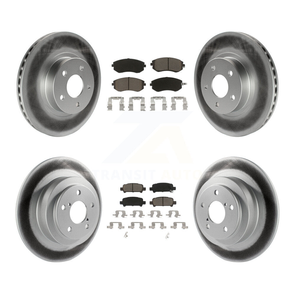Coated Upgrade Brake Kit For 2004 Subaru Legacy L KGC-100718 Transit Auto