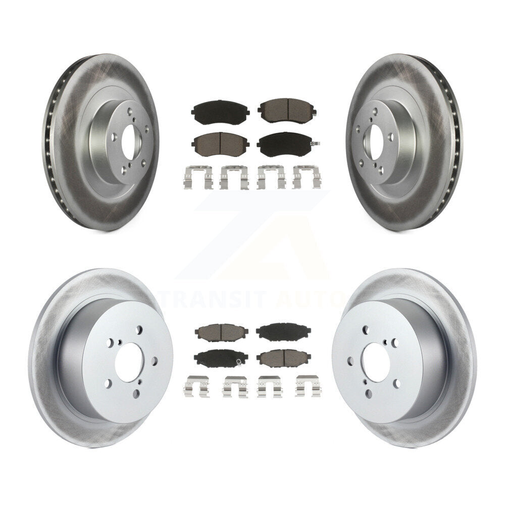 Coated Upgrade Brake Kit For 2005 Subaru Outback Naturally Aspirated KGC-100719 Transit Auto
