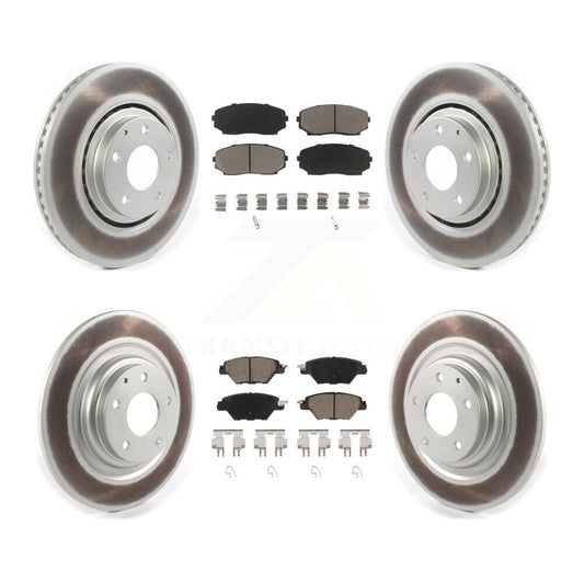Coated Upgrade Brake Kit For 2016 Mazda CX-9 KGC-100728 Transit Auto