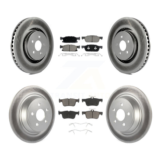 Coated Upgrade Brake Kit For 2020 Lincoln MKZ 3.0L KGC-100744 Transit Auto