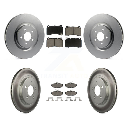 Coated Upgrade Brake Kit For 2007 Ford Mustang Shelby GT500 KGC-100754 Transit Auto