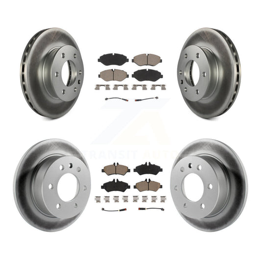 Coated Upgrade Brake Kit For 2017 Mercedes-Benz Sprinter 2500 KGC-100759 Transit Auto