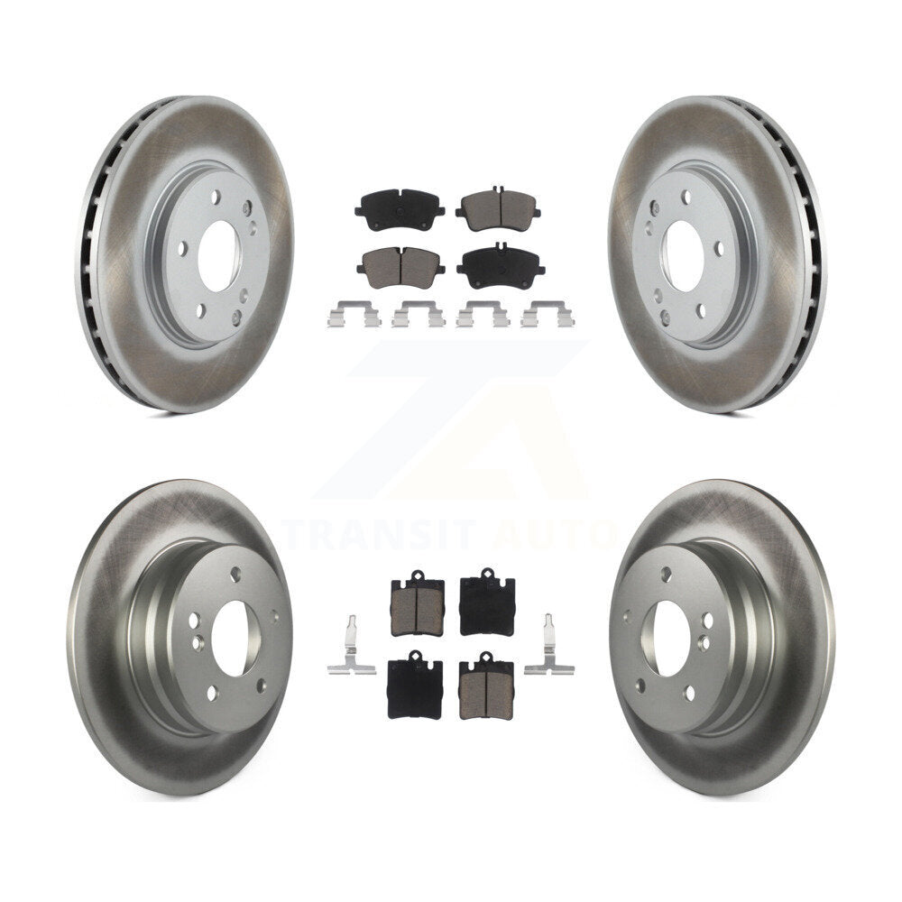 Coated Upgrade Brake Kit For 2004 Mercedes-Benz C320 AWD KGC-100809 Transit Auto