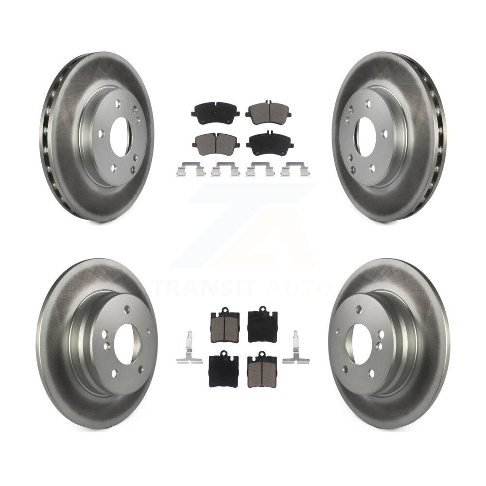 Coated Upgrade Brake Kit For 2004 Mercedes-Benz C240 Wagon and with RWD KGC-100810 Transit Auto
