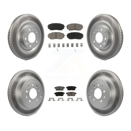 Coated Upgrade Brake Kit For 2007 Mazda CX-9 KGC-100840 Transit Auto