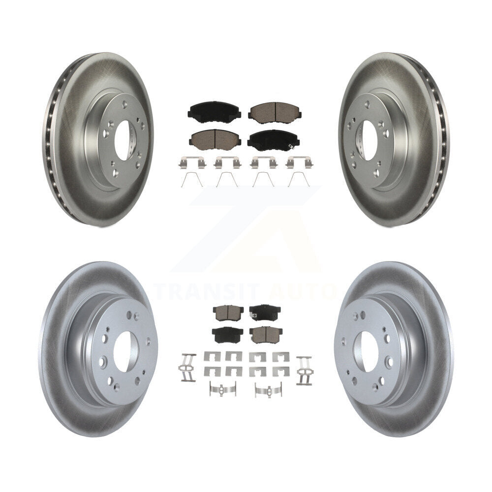 Coated Upgrade Brake Kit For 2004 Honda CR-V KGC-100859 Transit Auto