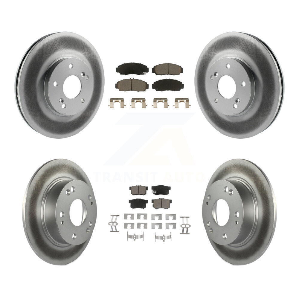 Coated Upgrade Brake Kit For 2005 Acura TSX KGC-100860 Transit Auto