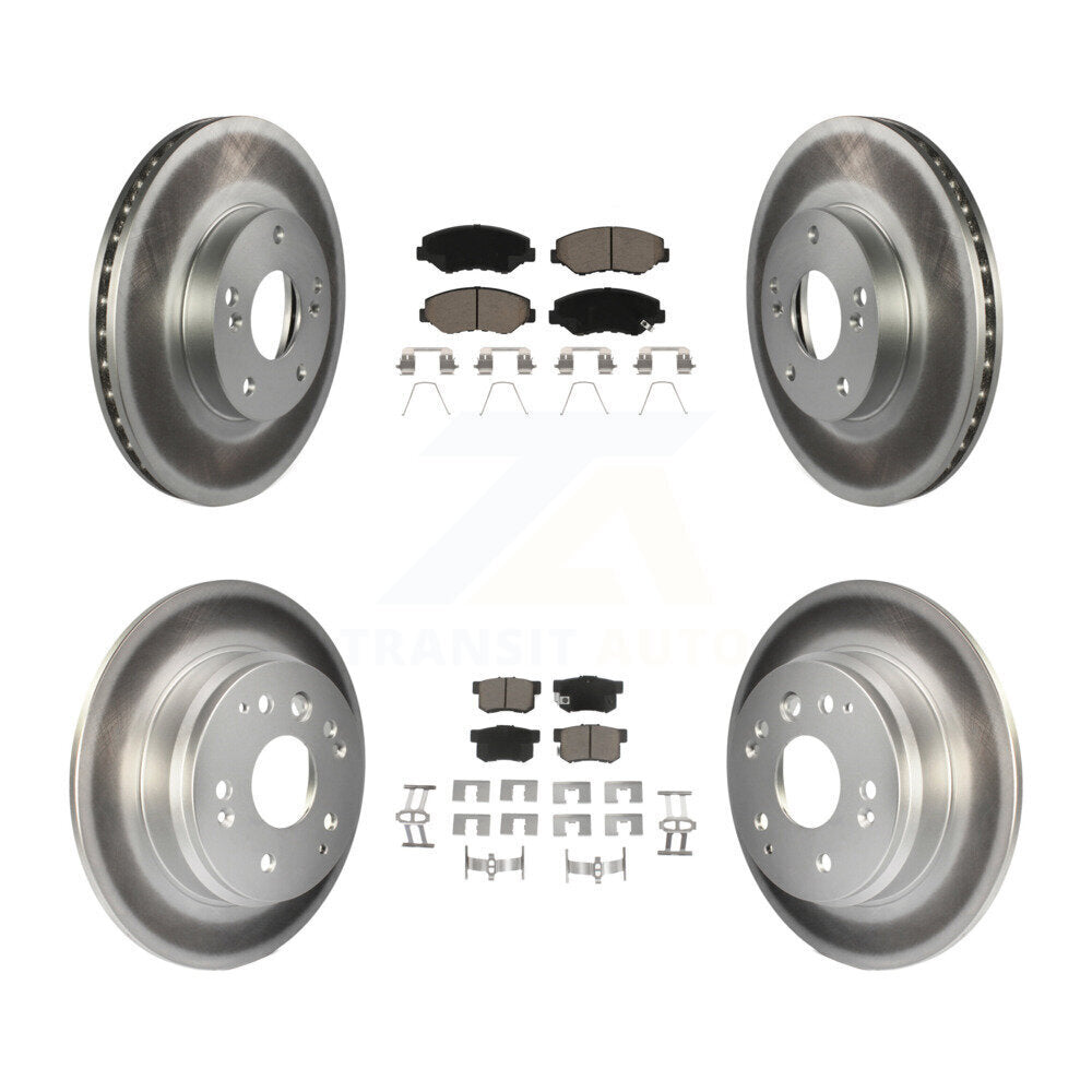 Coated Upgrade Brake Kit For 2004 Honda Element KGC-100862 Transit Auto
