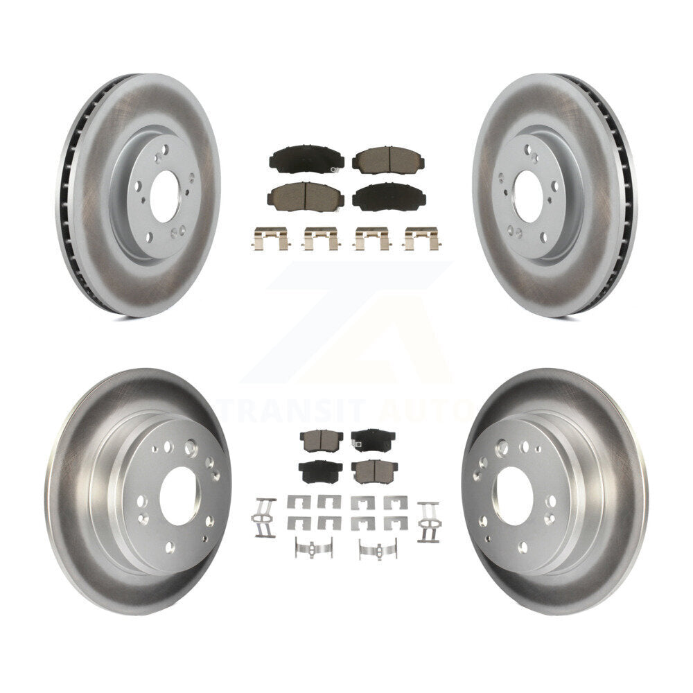Coated Upgrade Brake Kit For 2005 Acura TL Automatic transmission KGC-100877 Transit Auto