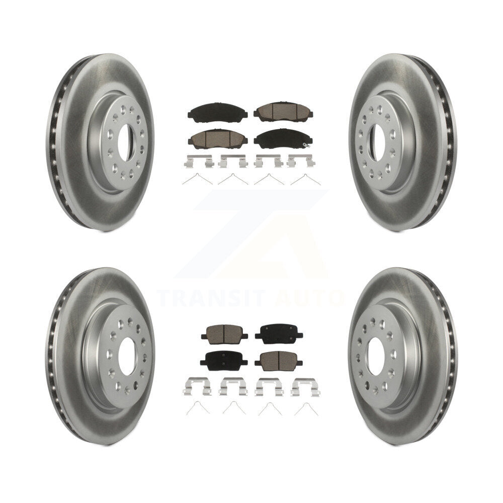 Coated Upgrade Brake Kit For 2020 GMC Acadia KGC-100882 Transit Auto
