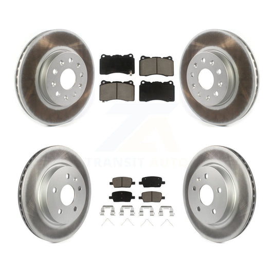 Coated Upgrade Brake Kit For 2016 Cadillac CT6 With 321mm Diameter Front Rotor KGC-100884 Transit Auto