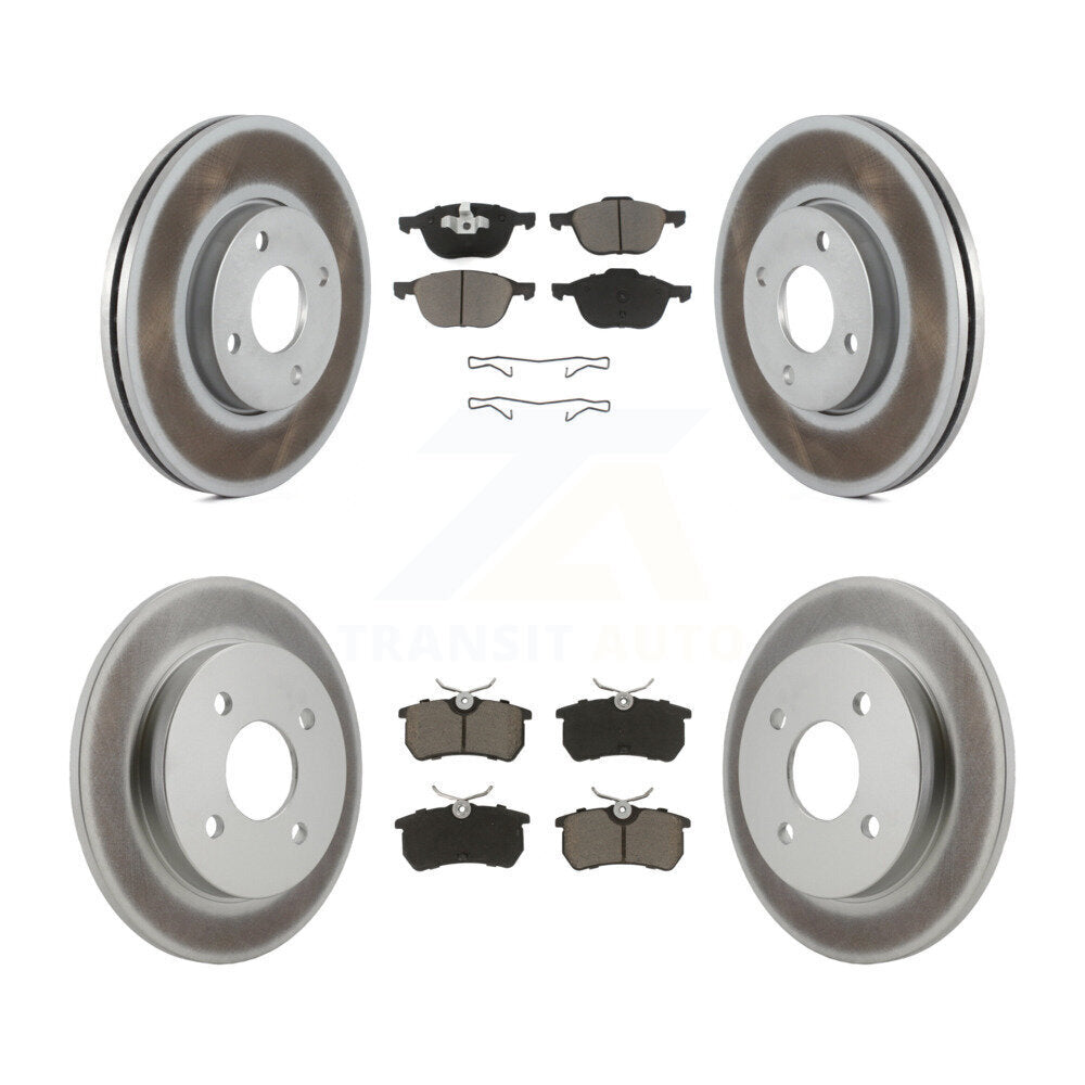 Coated Upgrade Brake Kit For 2005 Ford Focus Disc rear brakes KGC-100890 Transit Auto