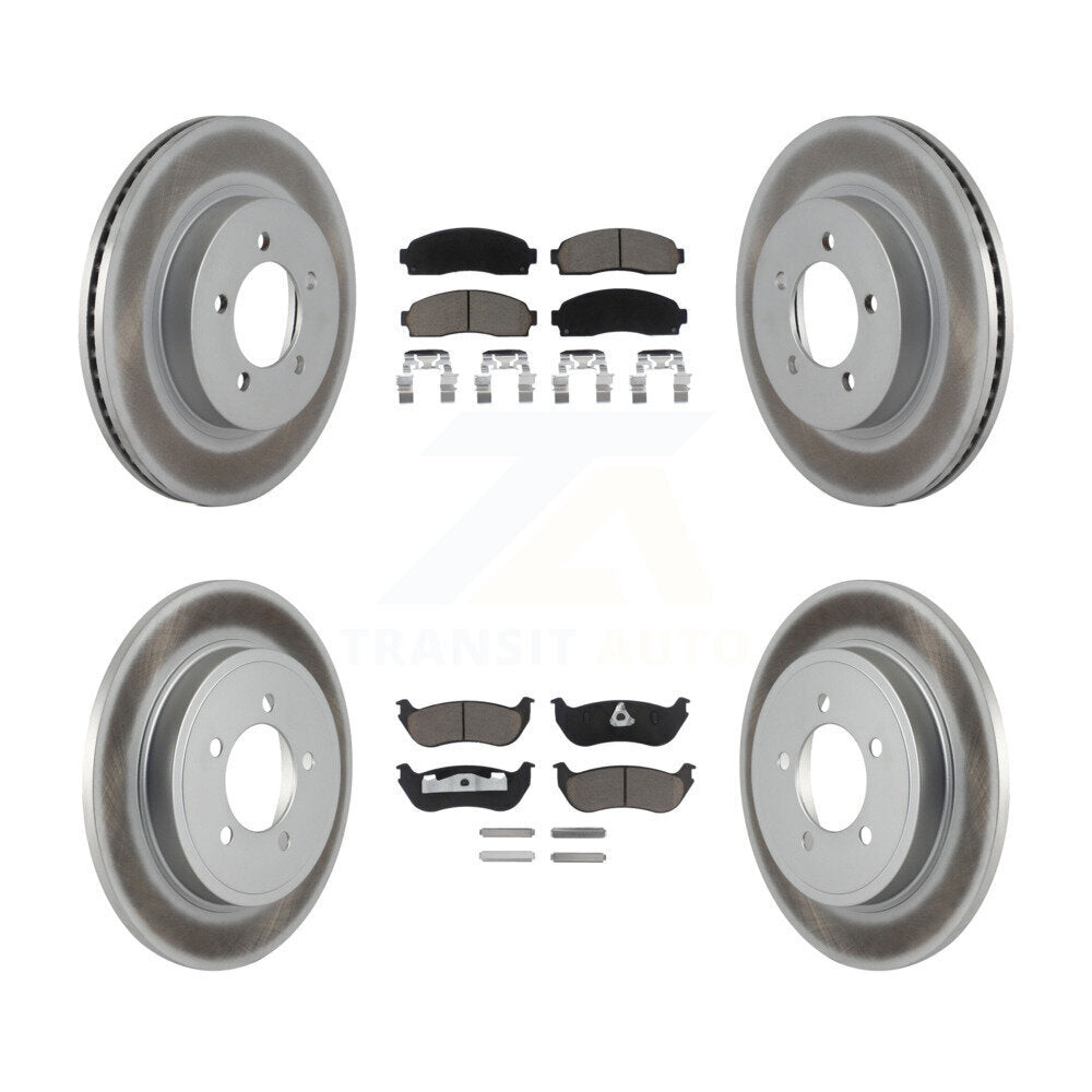 Coated Upgrade Brake Kit For 2004 Ford Explorer With Phenolic Piston KGC-100896 Transit Auto