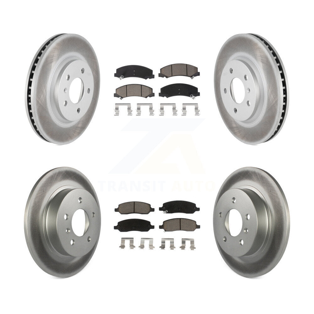 Coated Upgrade Brake Kit For 2006 Buick Lucerne 3.8L KGC-100897 Transit Auto