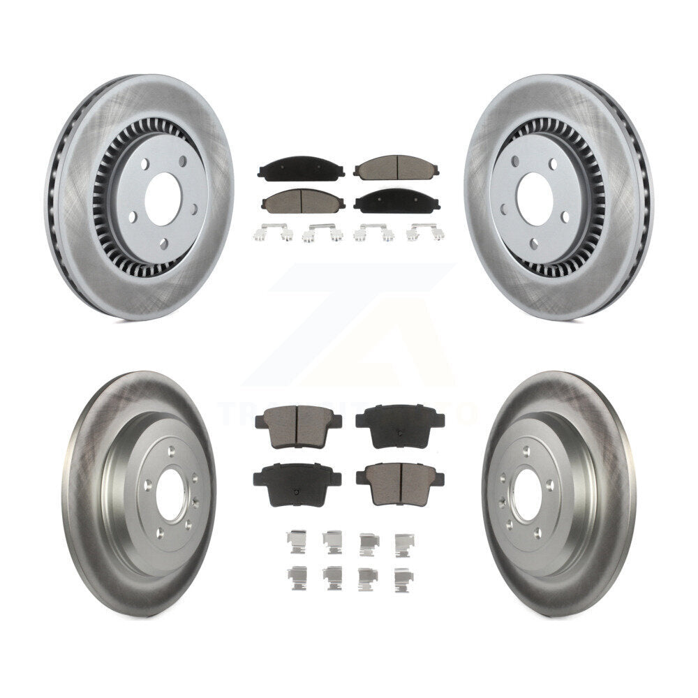 Coated Upgrade Brake Kit For 2005 Ford Five Hundred KGC-100900 Transit Auto
