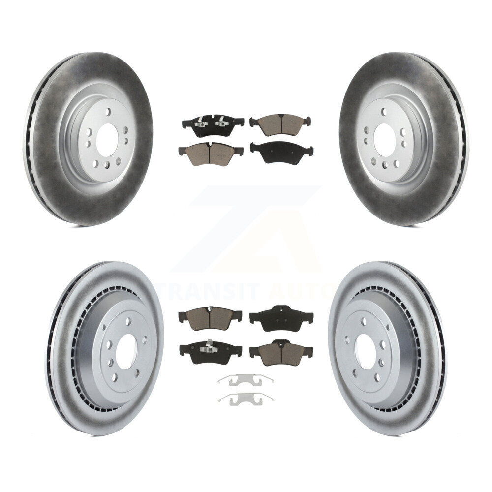 Coated Upgrade Brake Kit For 2005 Mercedes-Benz G55 AMG With 67mm Hub Pilot Diameter KGC-100935 Transit Auto