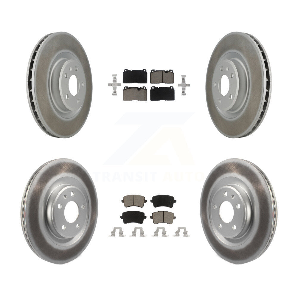 Coated Upgrade Brake Kit For 2017 Audi Q5 3.0L KGC-100956 Transit Auto