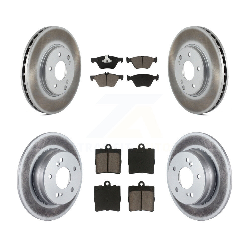 Coated Upgrade Brake Kit For 2005 Chrysler Crossfire Limited/Base KGC-100969 Transit Auto
