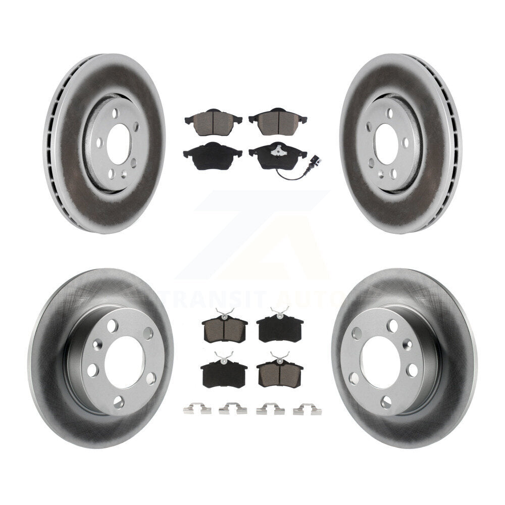 Coated Upgrade Brake Kit For 2004 Volkswagen Golf 2.8L/1.8L KGC-100997 Transit Auto