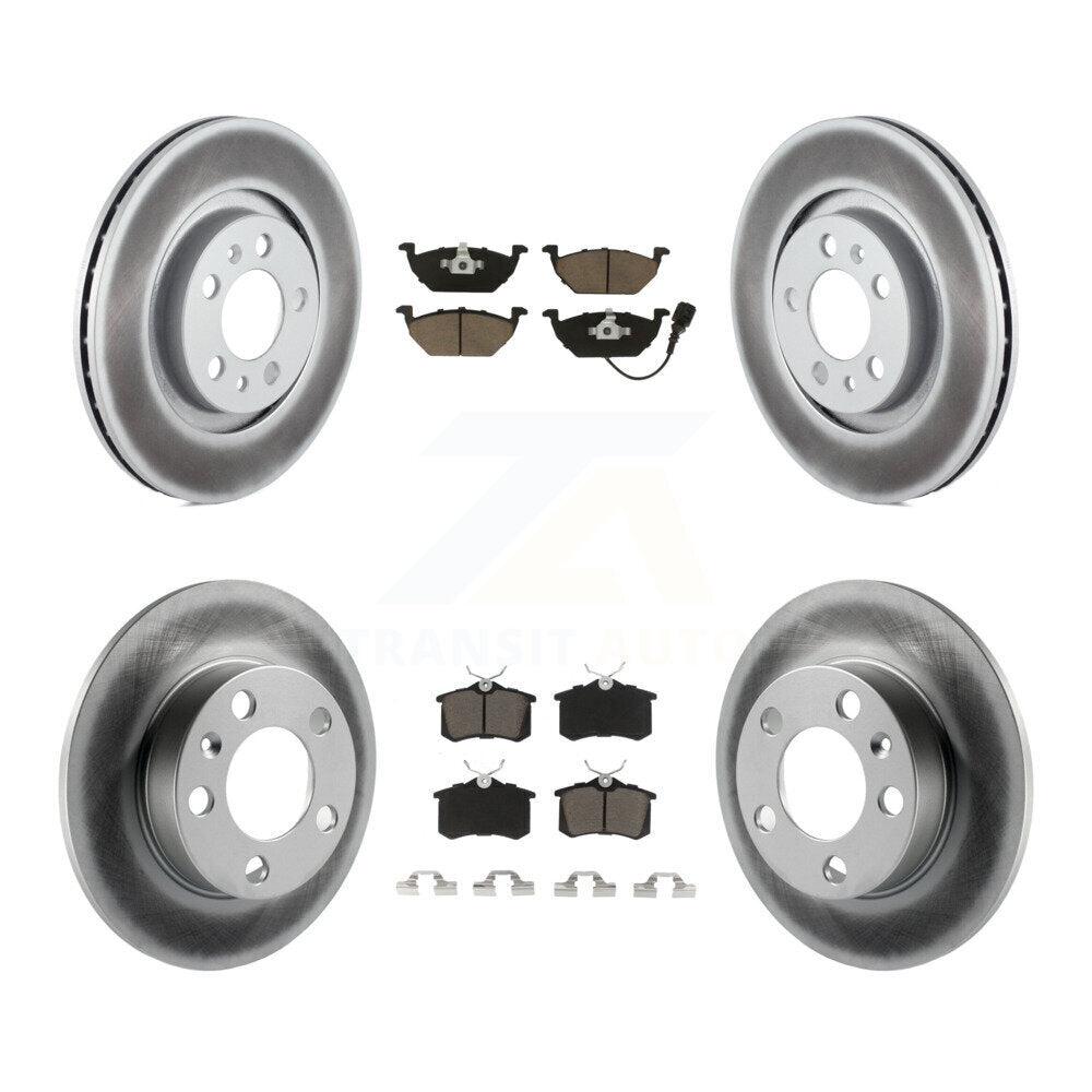 Coated Upgrade Brake Kit For 2004 Volkswagen Golf 2.0L/1.9L KGC-100998 Transit Auto