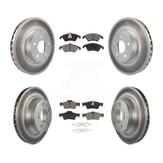 Coated Upgrade Brake Kit For 2011 Mercedes-Benz E350 Sedan. With 322mm Diameter Front Rotor KGC-101017 Transit Auto