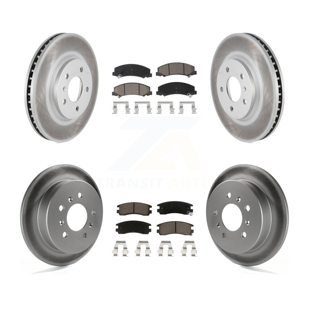 Coated Upgrade Brake Kit For 2006 Chevrolet Impala KGC-101025 Transit Auto